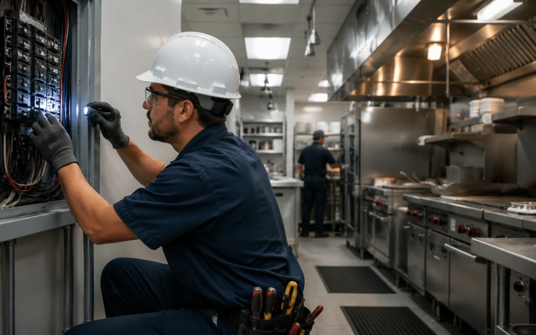 What Does an Emergency Electrician Check During a Restaurant Electrical Service Call?